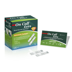 On Call® Extra tira para teste de glicemia individualizada