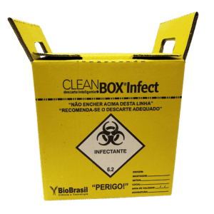 Clean Box®Infect Coletor para Materiais Perfurocortantes