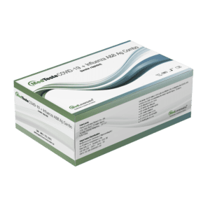 MedTeste COVID-19 + Influenza H1N1 Ag Combo - Teste Rápido