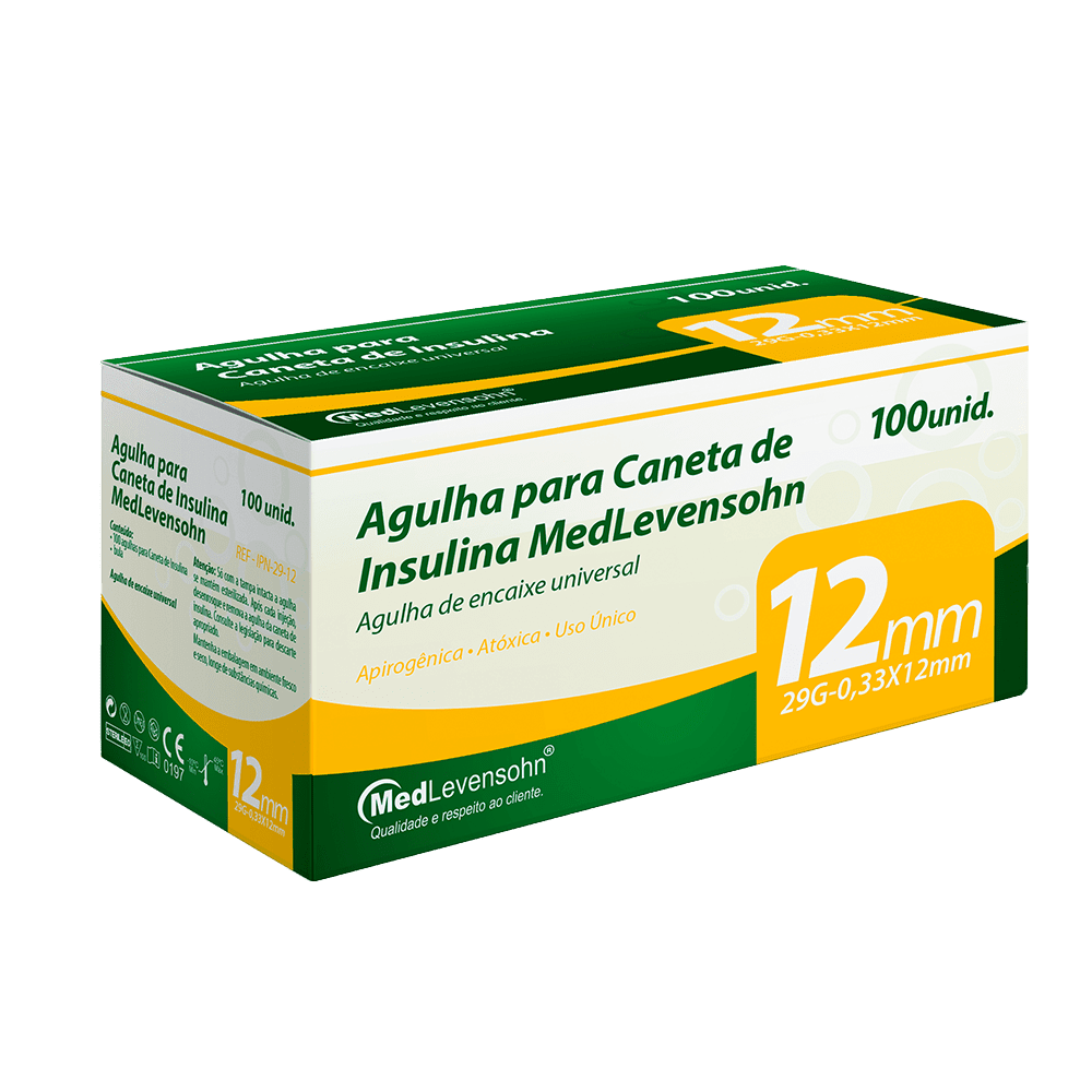 Agulha para caneta de insulina MedLevensohn - MedLevensohn